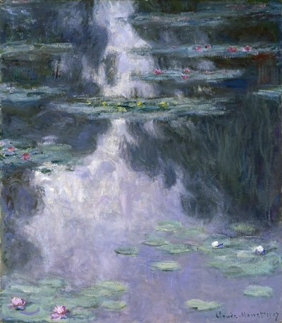 Waterlelies (Nymphéas) door Claude Monet